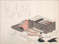 Box with Draperies by Ryūryūkyo Shinsai