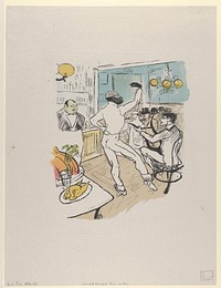 Chocolat Dansant by Henri de Toulouse–Lautrec