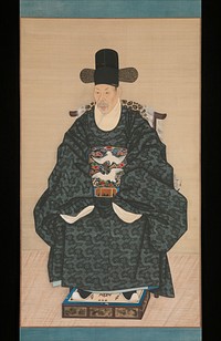 Portrait of Yun Dongseom (1710–1795) by Unidentified artist