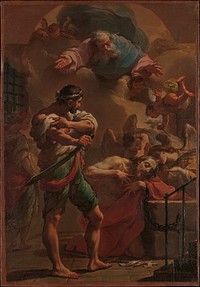 The Execution of Saint John the Baptist by Ubaldo Gandolfi