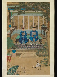 Portrait of husband and wife by Unidentified artist