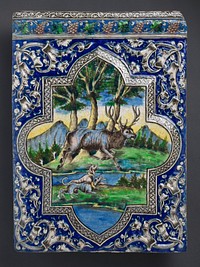 Qajar Dado Tile, 19th century