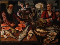 Fish Market by Joachim Beuckelaer