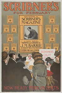 Scribner's: "Tommy and Grizel" by J. M. Barrie, February