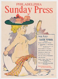 Advertisement for Philadelphia Sunday Press: Easter