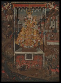 Our Lady of Cocharcas by unknown artist, Peru (Cuzco), mid-18th century