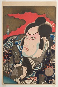 Kabuki Actor Ichikawa Ebizō V as Kumagai Jirō Naozane 