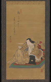 The Actor Arashi Kitsusaburō I (Kichisaburō II) as Prince Koretaka by Shunkōsai Hokushū