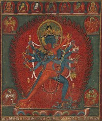 Chakrasamvara and Vajravarahi, Nepal, Kathmandu Valley