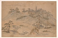 Panel with Landscape, China