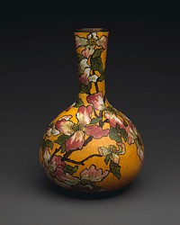 Vase with dogwood blossoms by John Bennett