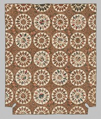 Sunburst Quilt by American unknown artist