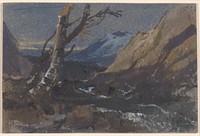 Study of Trees by a Mountain Stream by Rev. James Bulwer, William James Müller