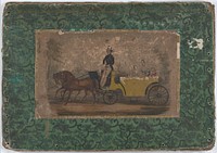 Portfolio Cover for a Collection of Caricatures and Satires, Anonymous, British, 19th century