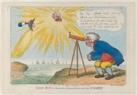 John Bull Making Observations on the Comet