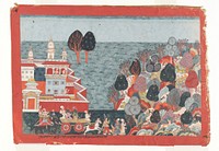 Folio from a Bhagavata Purana series, Nepal