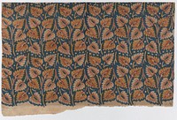 Sheet with overall leaf pattern by Anonymous