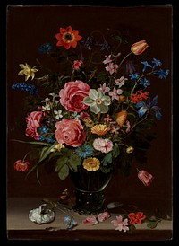 A Bouquet of Flowers by Clara Peeters (Flemish, Mechelen ca. 1587&ndash;after 1636 Ghent)