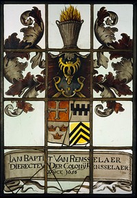 Stained-glass window by Evert Duyckinck