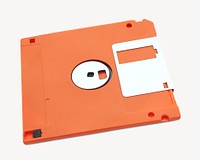 Floppy disk, isolated object image psd