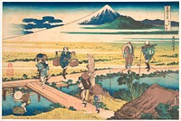 Nakahara in Sagami Province, from the series Thirty-six Views of Mount Fuji (1830&ndash;32) by Katsushika Hokusai (1760&ndash;1849). Original from The MET Museum. 