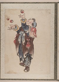 Katsushika Hokusai's Edo period. Original public domain image from the MET museum.
