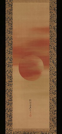 Rising Sun. Original public domain image from the MET museum.