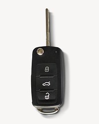 Car key, isolated object image psd