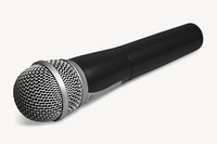 Microphone, isolated object image psd