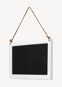 Wooden chalkboard with design space psd