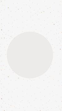 Small dots circle frame design element vector