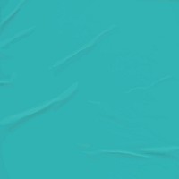 Turquoise glued paper texture background