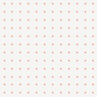 Pink polka dots pattern, off white background psd