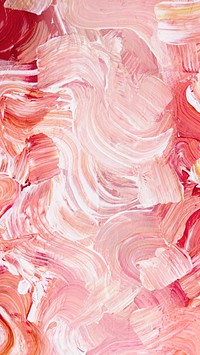 Pink acrylic paint iPhone wallpaper