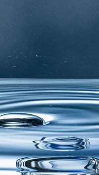 Water ripple iPhone wallpaper
