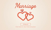Marriage Love Wedding Heart Marry Concept