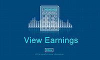 Profit Savings View Earnings View Total Amount Concept