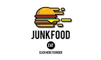 Junk Food Fast Food Unhealthy Obesity Concept