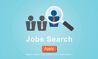 Jobs Search Applicant Career Employment Hiring Concept