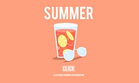 Summer Beach Relaxing Chill Holiday Concept
