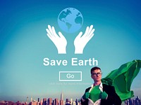 Save Earth Environmental Conservation Global Concept