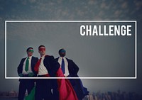 Challenge Determinaton Courage Competition Concept