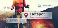 Hotspot Technology Network Internet Connection Concept