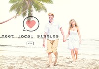 Meet Local Singles Dating Valantine Romance Heart Love Passion Concept