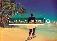 Beautiful Escape Enjoyment Carefree Freedom Concept
