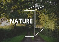Nature Natural Fresh Wrod Graphic