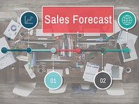 Sales Forecast Planning Strategy Business Concept