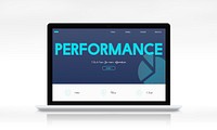 Strategy Performance Target Report Analytics Concept