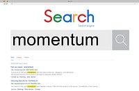 Momentum Business Motion Speed Startup Concept