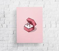 Wedding Ring Box Proposal Graphic Concept